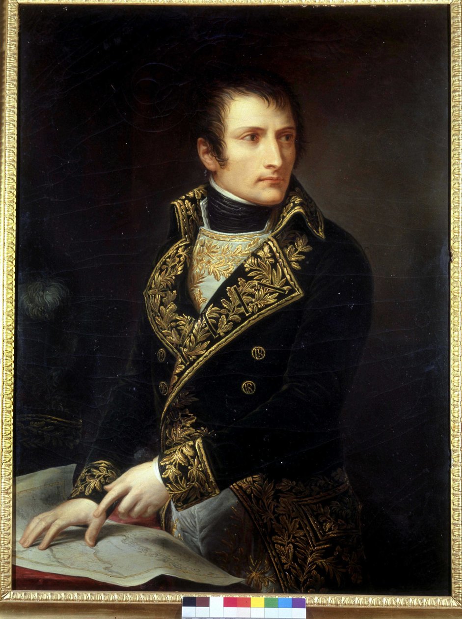 Portrett av Bonapartes premierkonsul - av Andrea Appiani. Museum for Risorgimento. Milan av Andrea the Elder Appiani