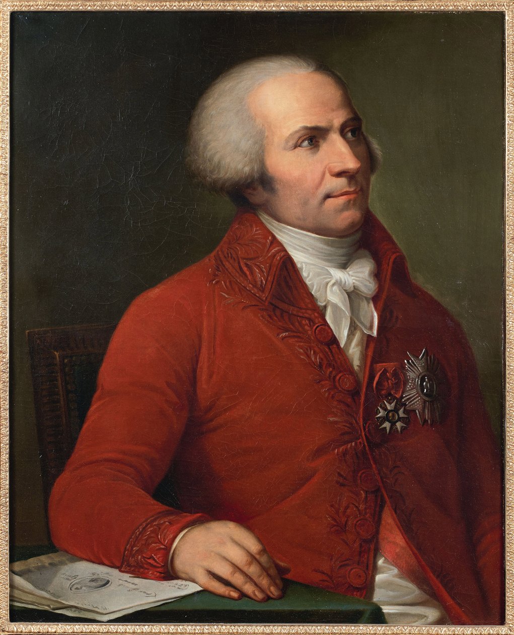 Portrett av Claude-Louis Petiet av Andrea the Elder Appiani