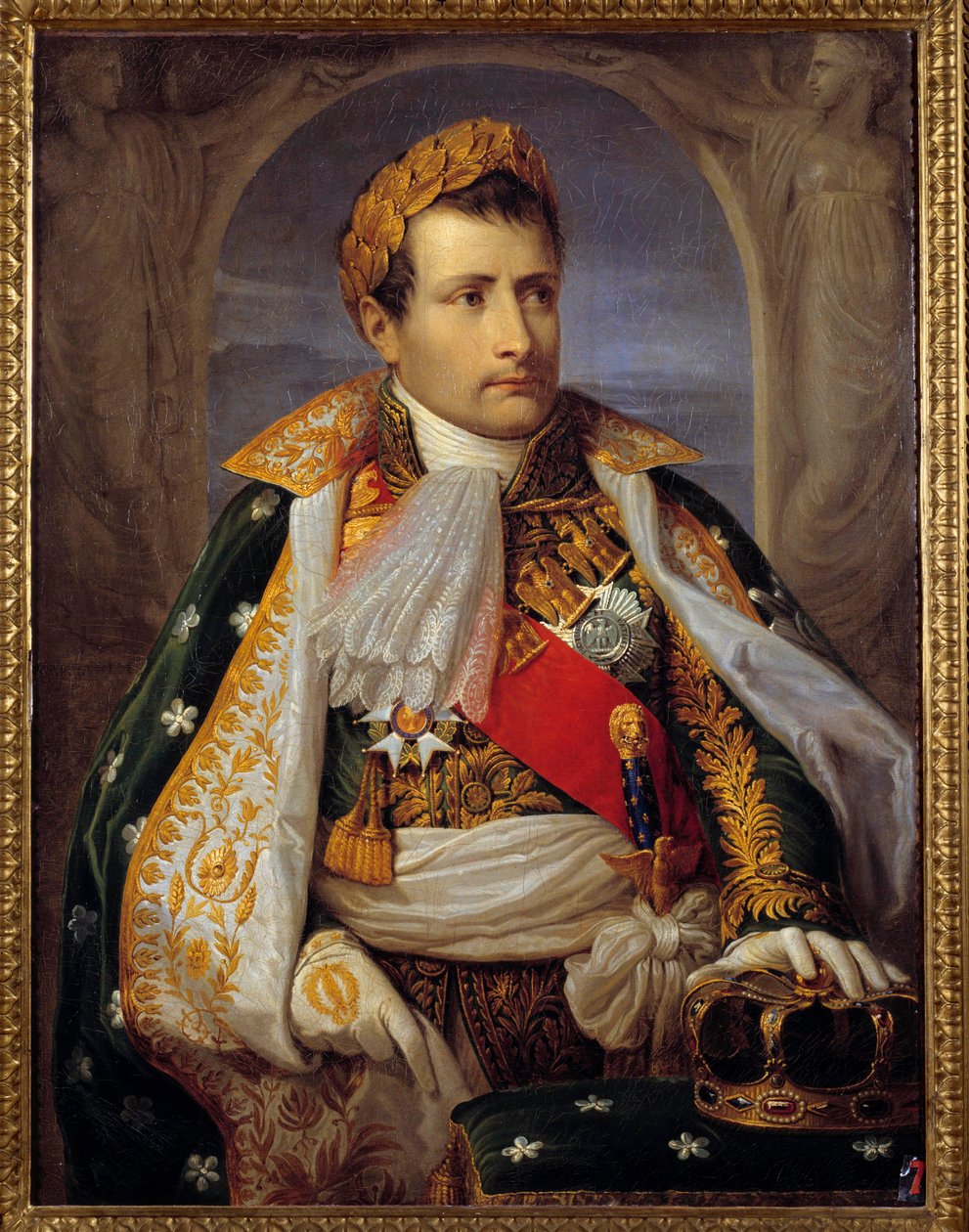 Portrett av Napoleon Bonaparte av Andrea the Elder Appiani