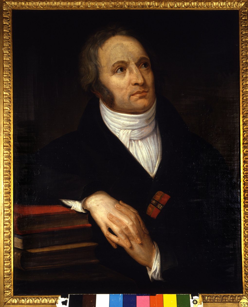Portrett av Vincenzo Monti (1754 - 1828), italiensk poet. Maleri av Andrea Appiani (1754-1819). 1809. Brera kunstgalleri, Milano av Andrea the Elder Appiani