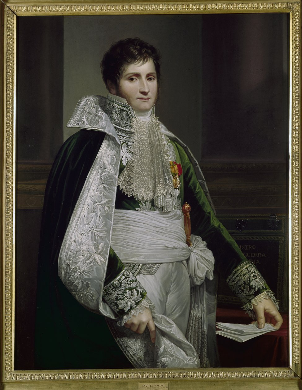 Portrett av markisen Achille Fontanelli av Andrea the Elder Appiani