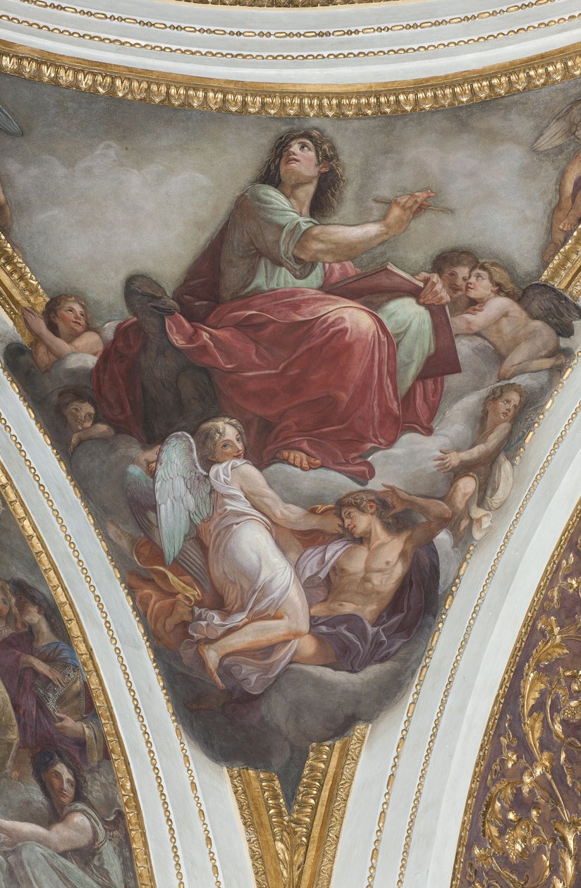 Evangelisten Johannes, 1792-95 av Andrea the Elder Appiani
