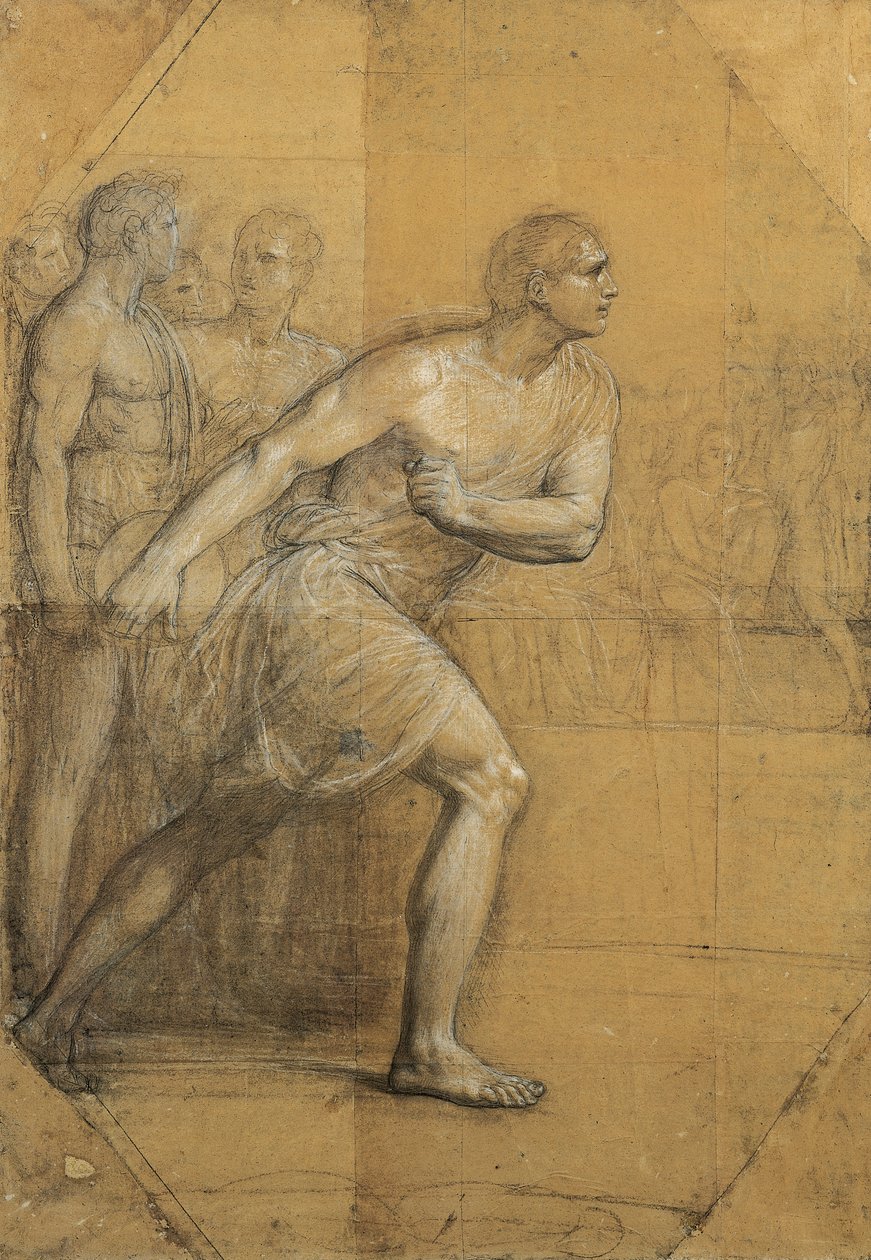 Diskoskasteren, av Andrea Appiani, tegning av Andrea the Elder Appiani