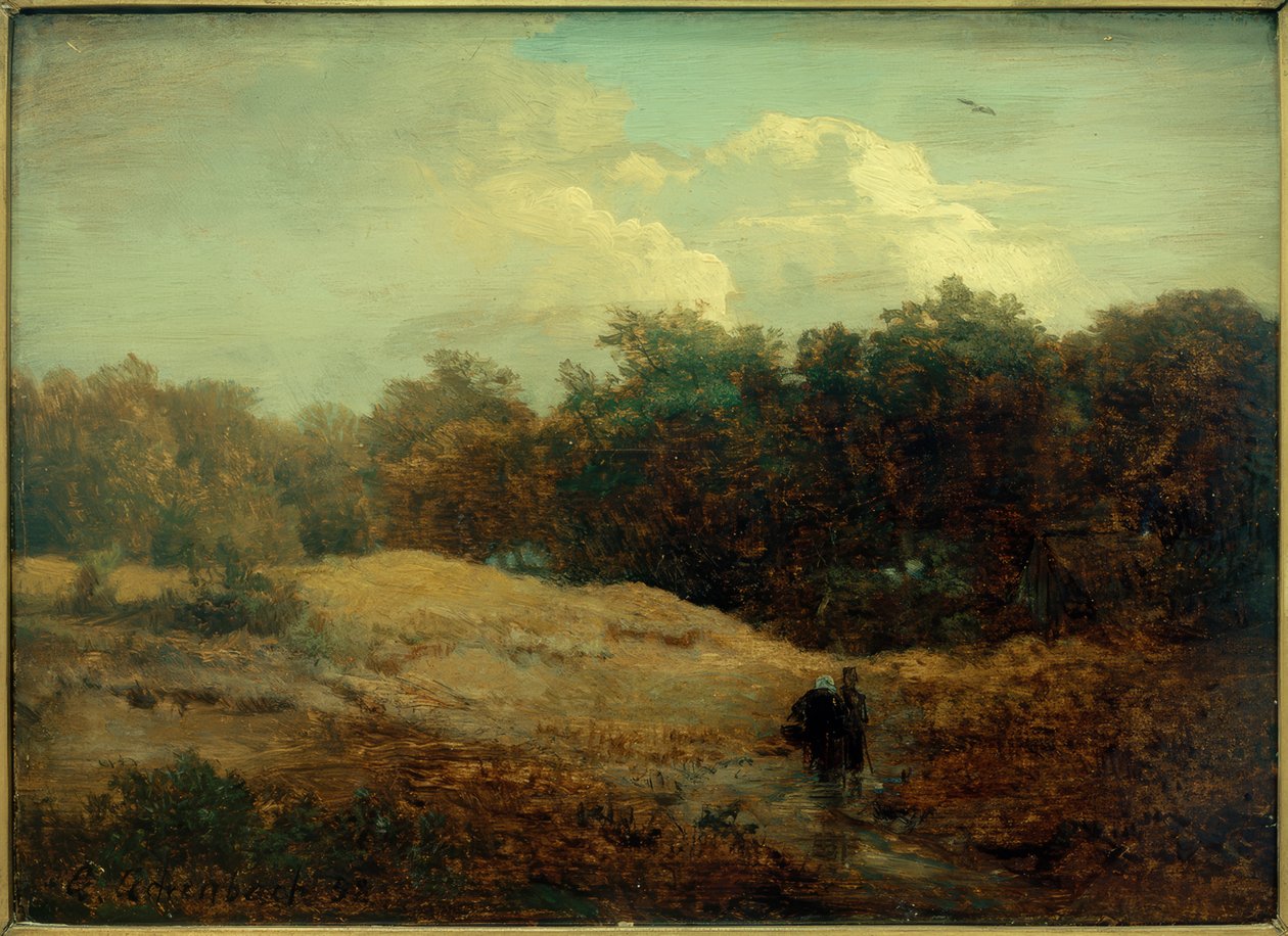 Utkanten av skogen av Andreas Achenbach
