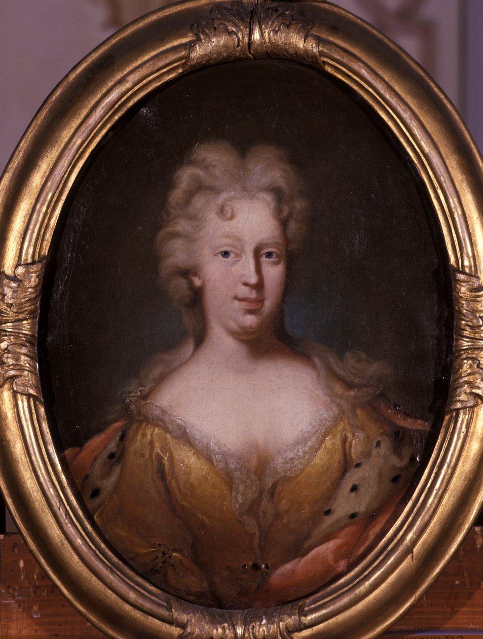 Portrett av Friederike Elisabeth av Saxe-Marksuhl av Andreas Eusebius Berhold