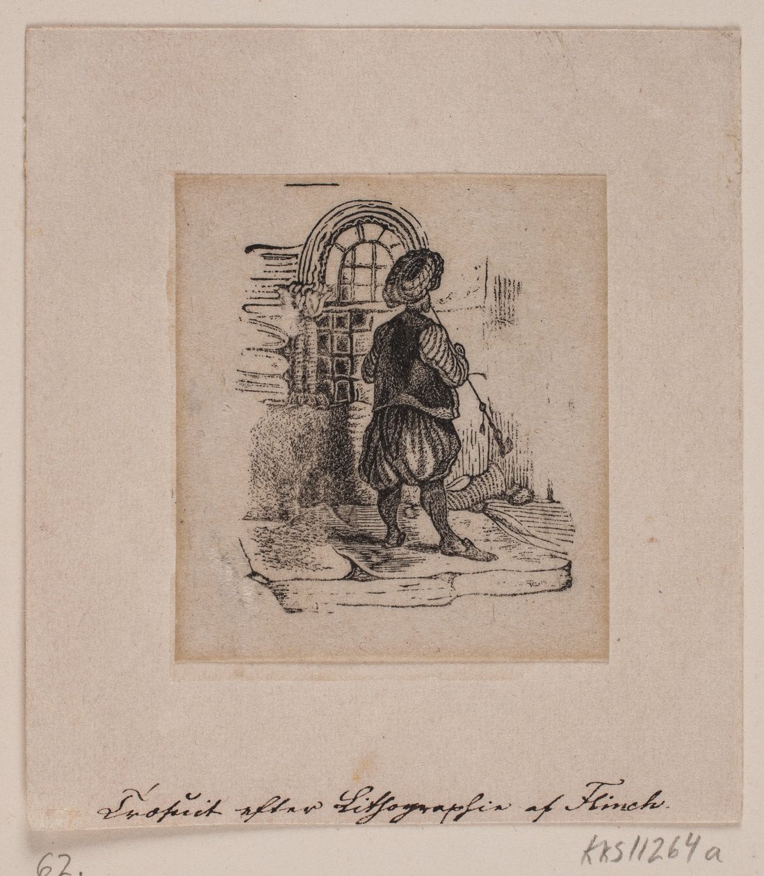 En gresk (etter litografi) av Andreas Flinch