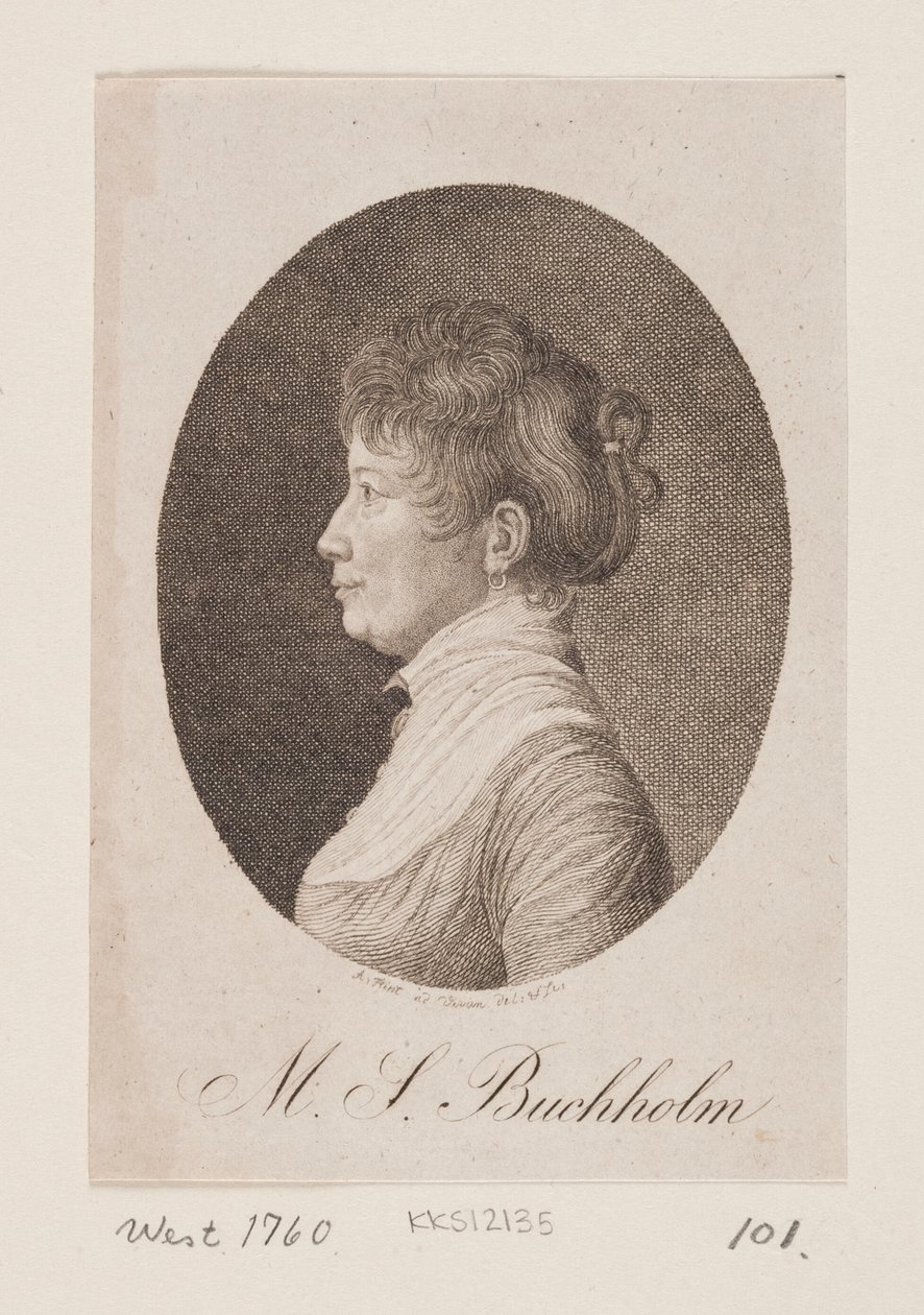 Magdalene Sophie Buchholm av Andreas Flint