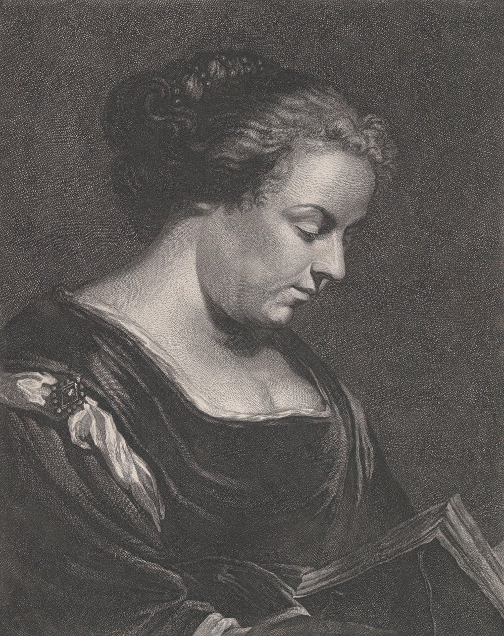 Portrett av Isabella Brant, Rubens første kone, 1799-1810. av Andreas Ludwig Bissel