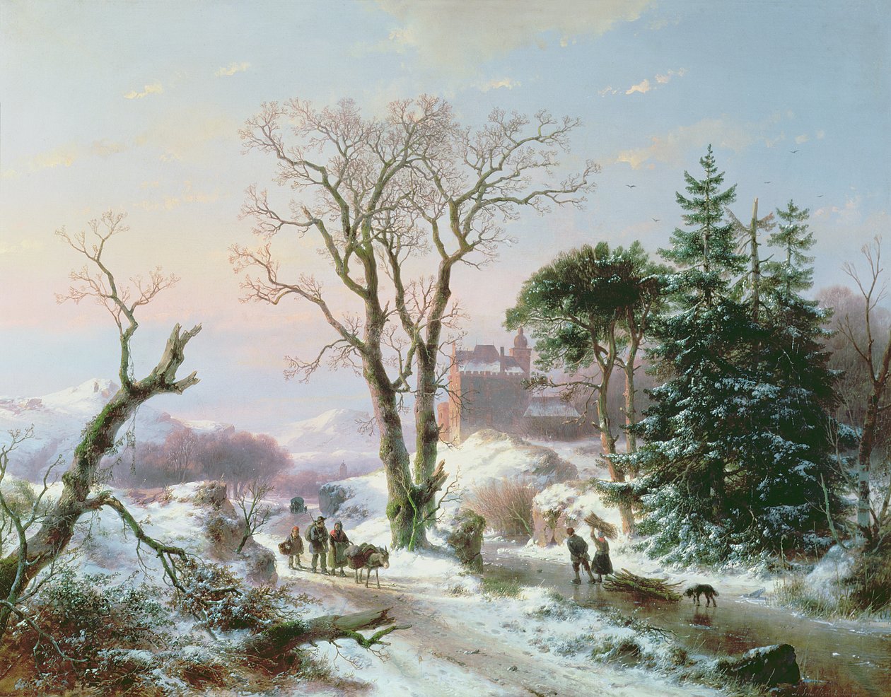 Ukjent bilde av Andreas Schelfhout