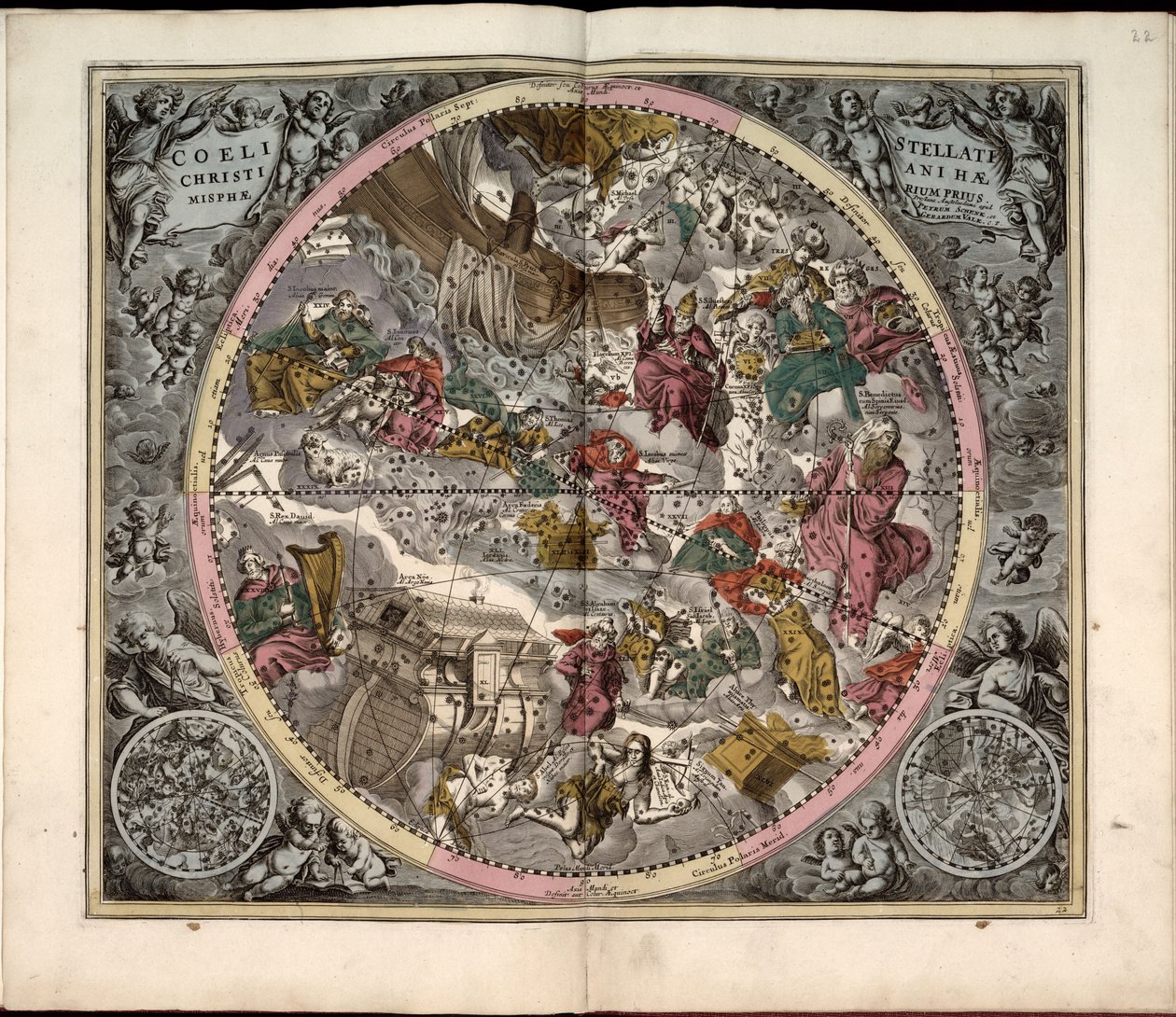Phillips, 4274 Også tilgjengelig via Library of Congress-nettstedet som et rasterbilde. Inkluderer indeks. Noen plater gravert av Johannes van Loon. I tillegg til de 29 platene som er angitt i innholdsfortegnelsen, er det en tilleggsplate mellom plate av Andreas; Schenk Cellarius