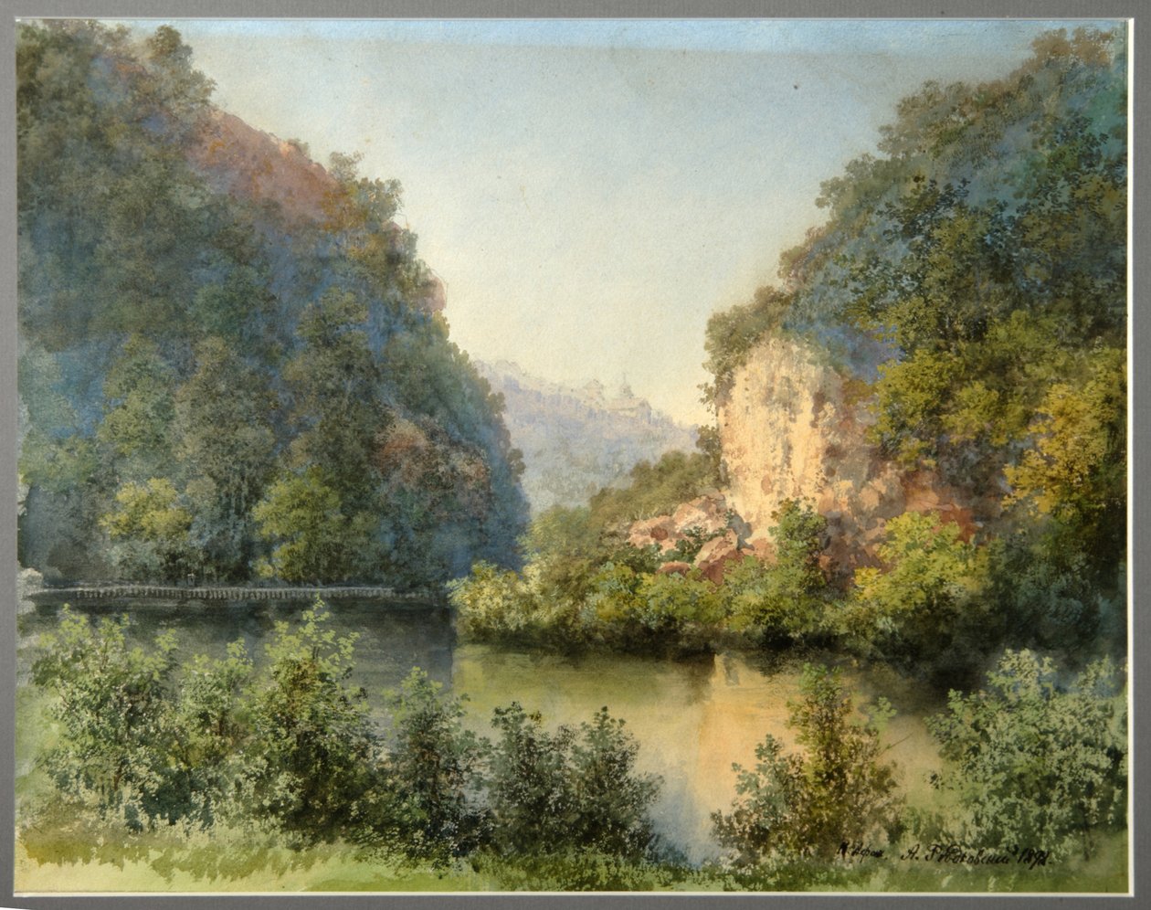 New Athos, 1898 av Andrei Alexeevich Redkovsky