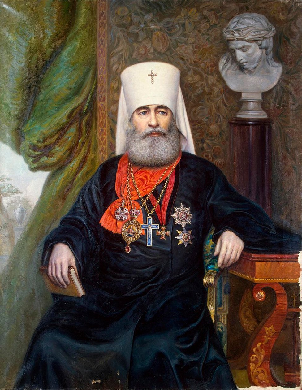 Portrett av Metropolitan Antonius av Saint Petersburg