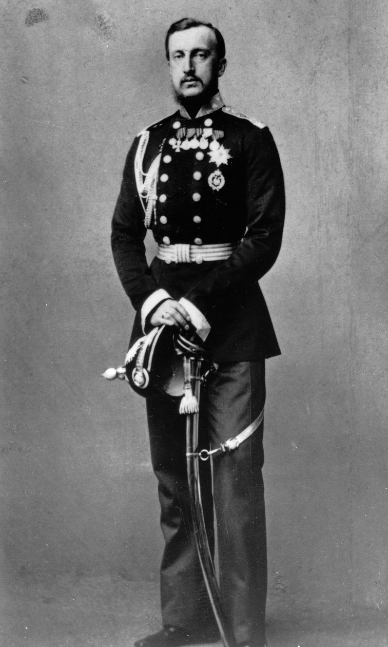 Storhertug Nicholas Nikolaevich den eldste av Russland, ca 1860-tallet. av Andrei Deniere