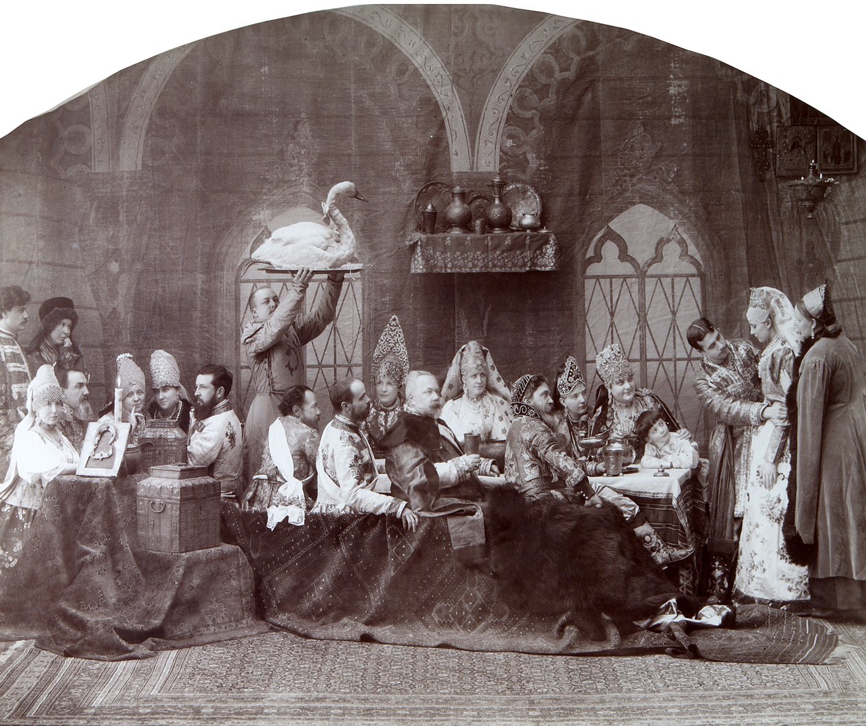 Boyars noblemans bryllup, Russland, c1883-c1884 av Andrei Osipovich Karelin