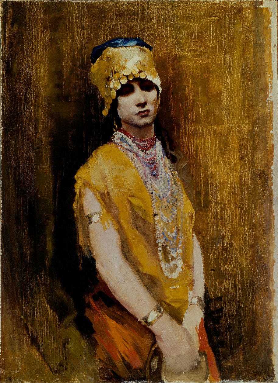 En danser, slutten av 1800-tallet. av Andrei Petrovich Ryabushkin