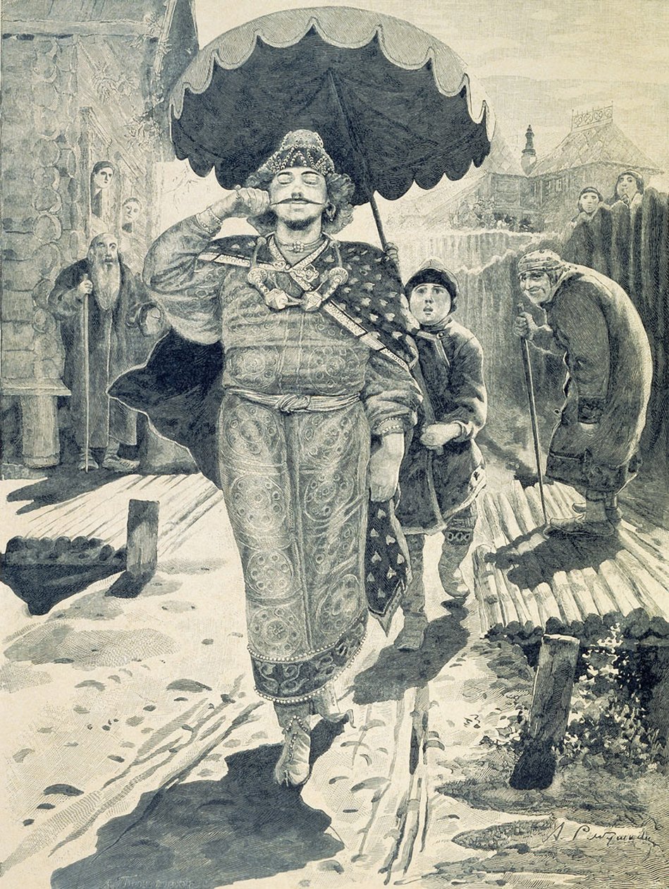 Churila Plionkovich, 1895 av Andrei Petrovich Ryabushkin
