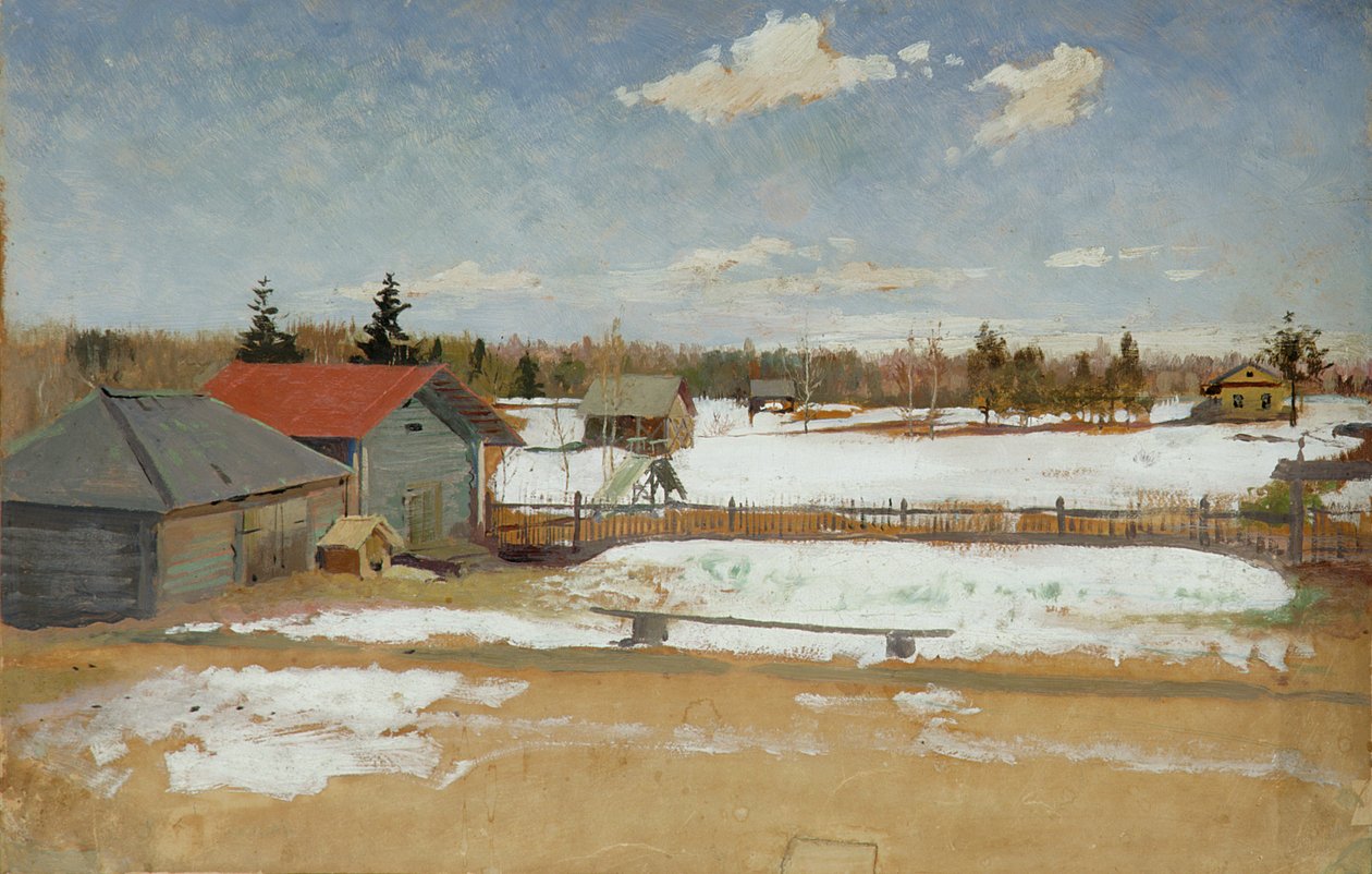 Tumenevs eiendom, ca. 1890-95 av Andrei Petrovich Ryabushkin