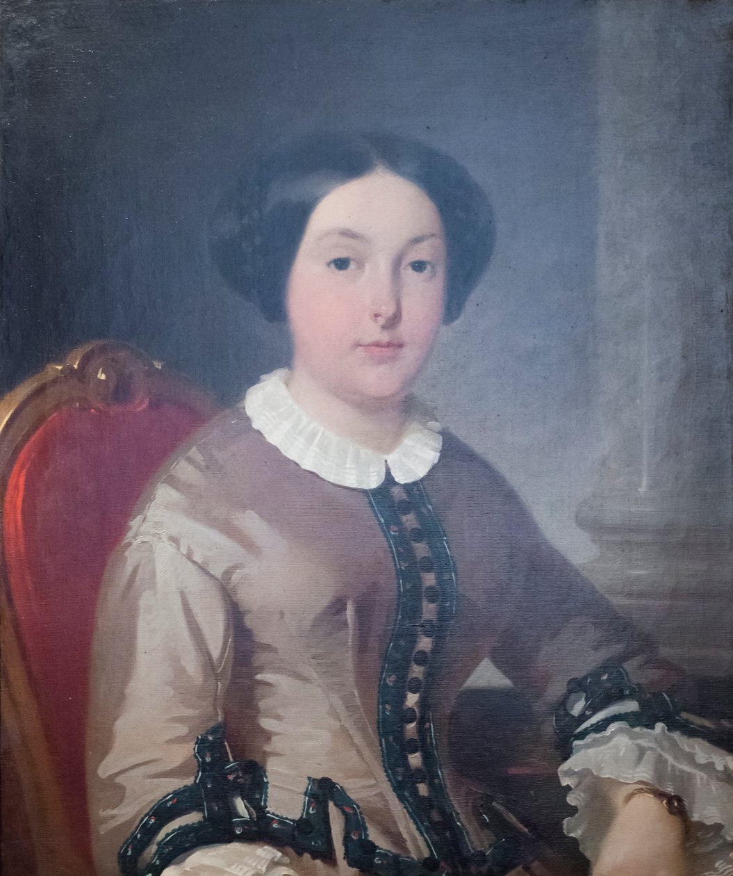 Julie Bonaparte fra Rooster of Roccagiovine av Andrej Franzowitsch Belloli