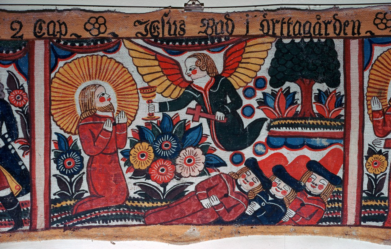 Skildring av kvalen i hagen fra Sverige, 1800-tallet av Andres Palsson