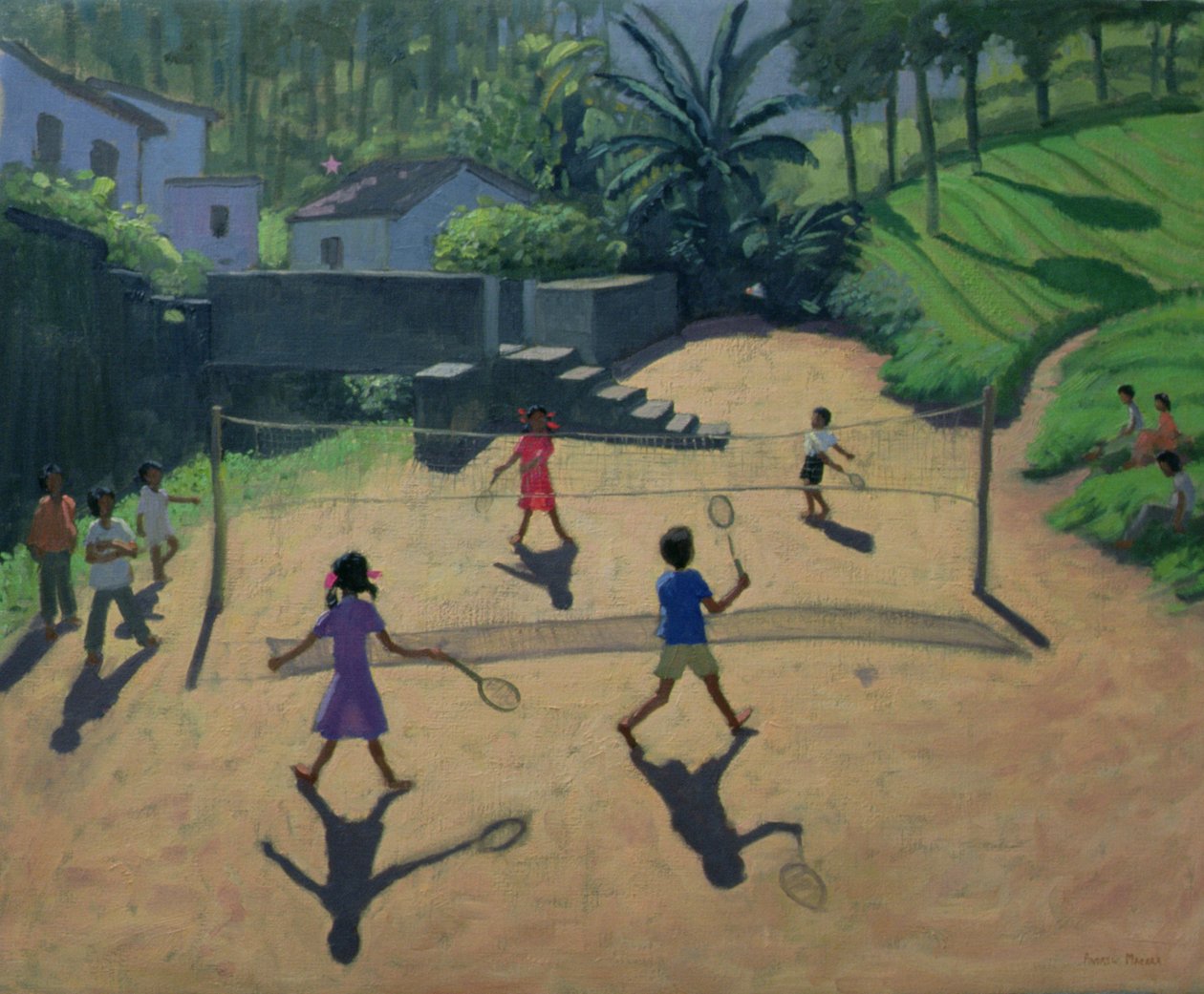 Badminton, Coonoor, India av Andrew Macara