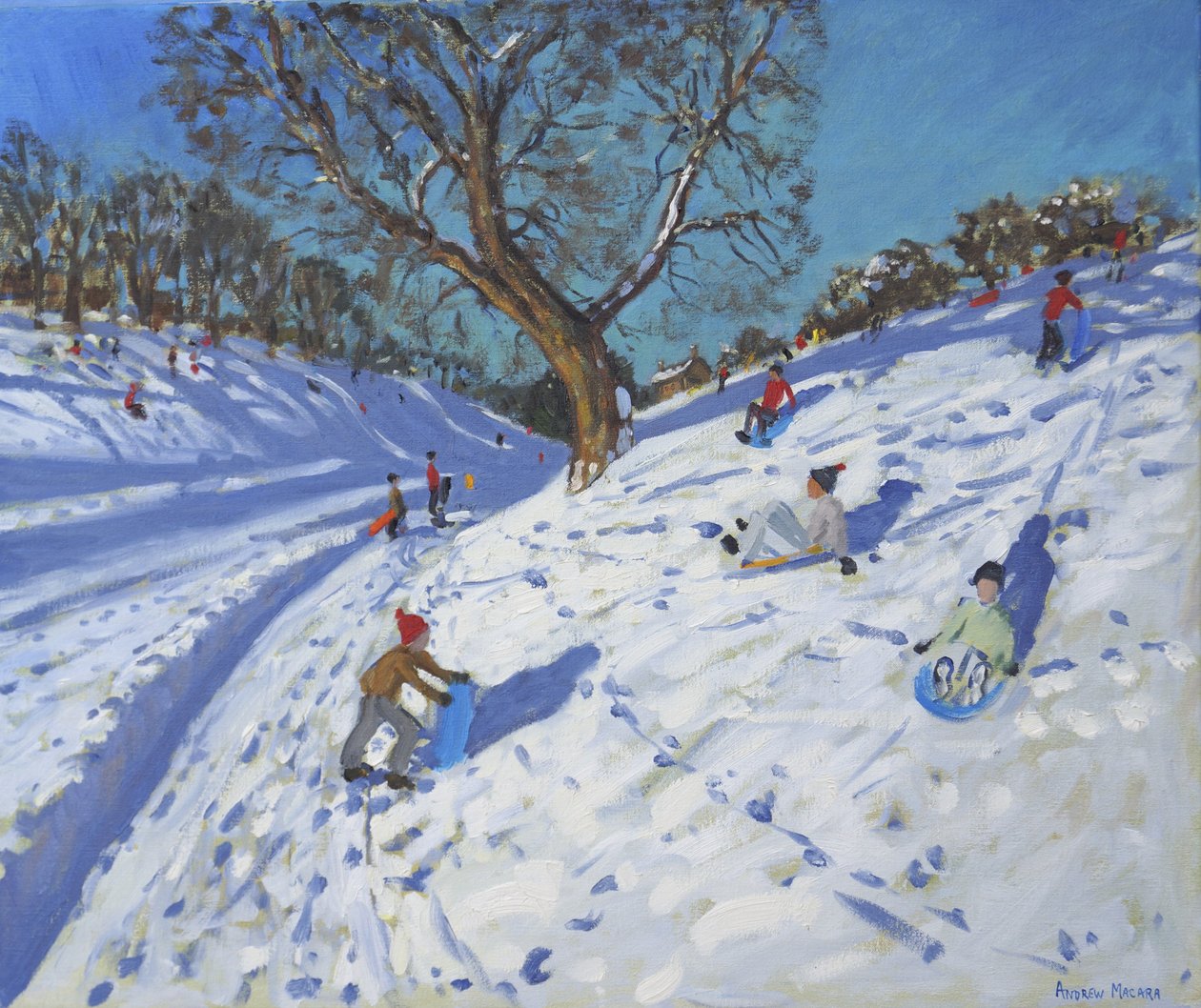 Lys morgen, Chatsworth, 2013 av Andrew Macara