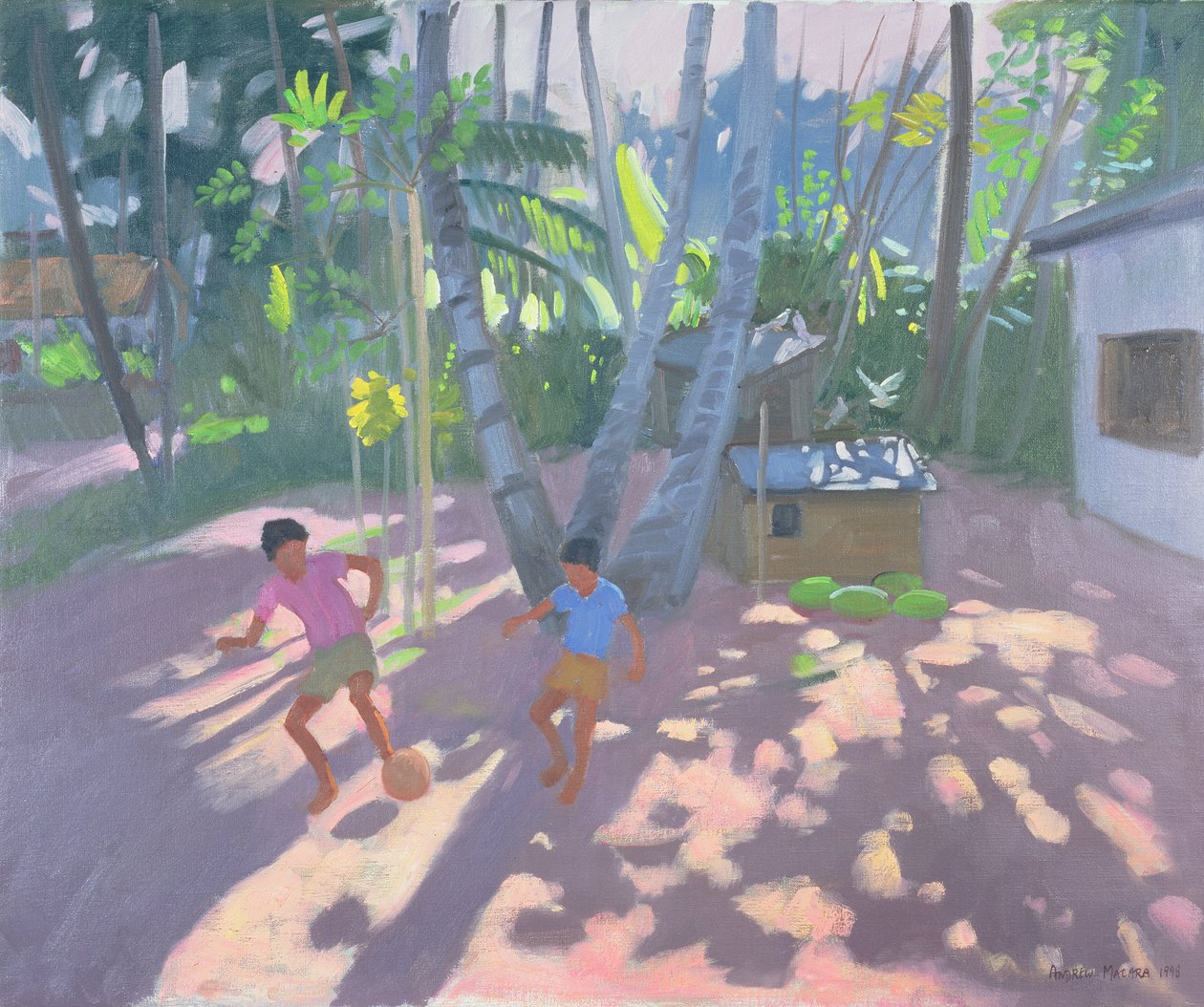 Fotball, Bentota, Sri Lanka, 1998 av Andrew Macara