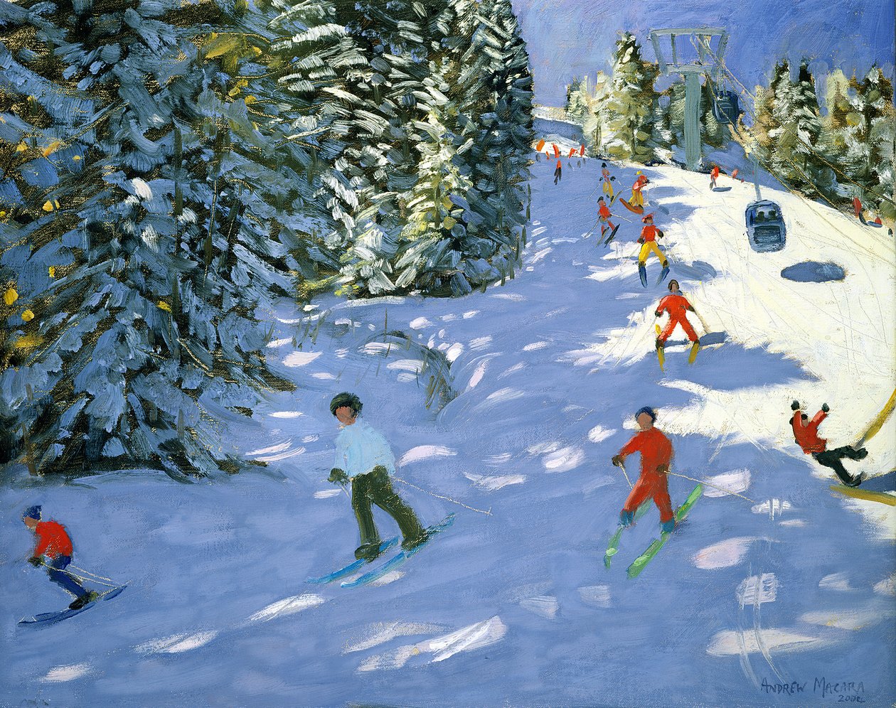 Gondola, østerrikske alper, 2004 av Andrew Macara