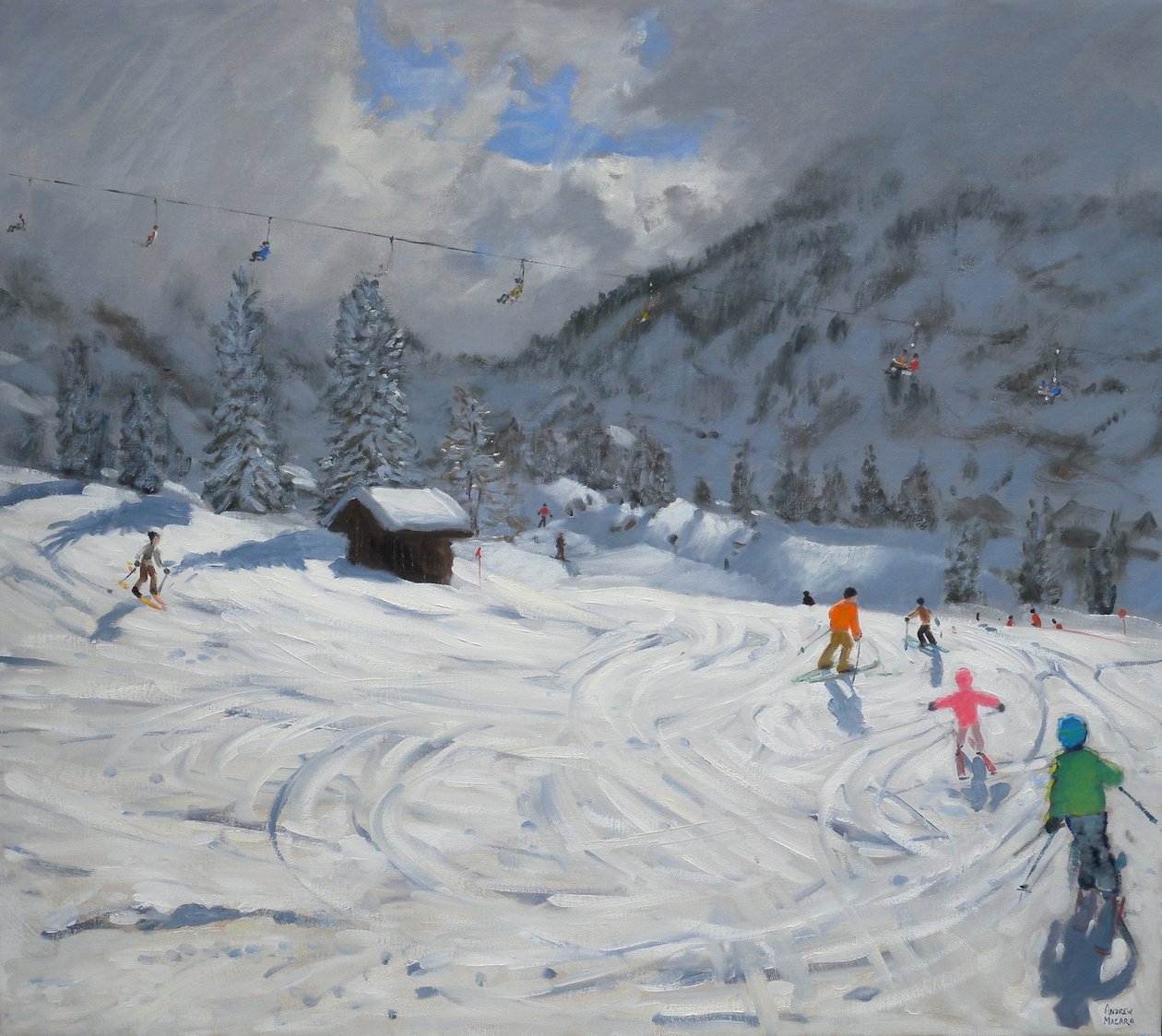 Kitzbuhel, Østerrike, 2008 av Andrew Macara