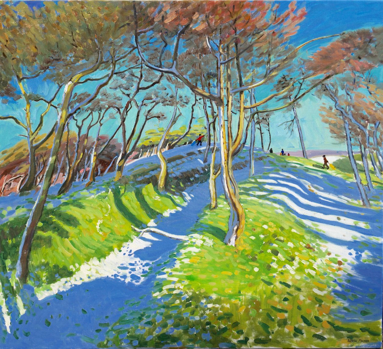 Siste av snøen, Ladmanlow, 2015 av Andrew Macara