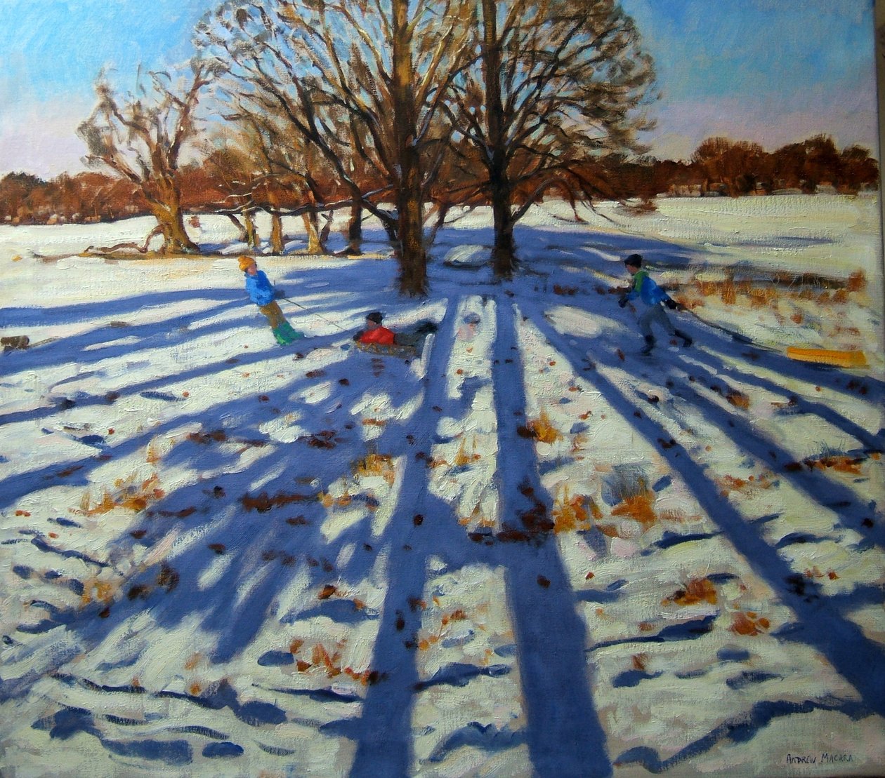 Midwinter, Calke Abbey, Derbyshire av Andrew Macara