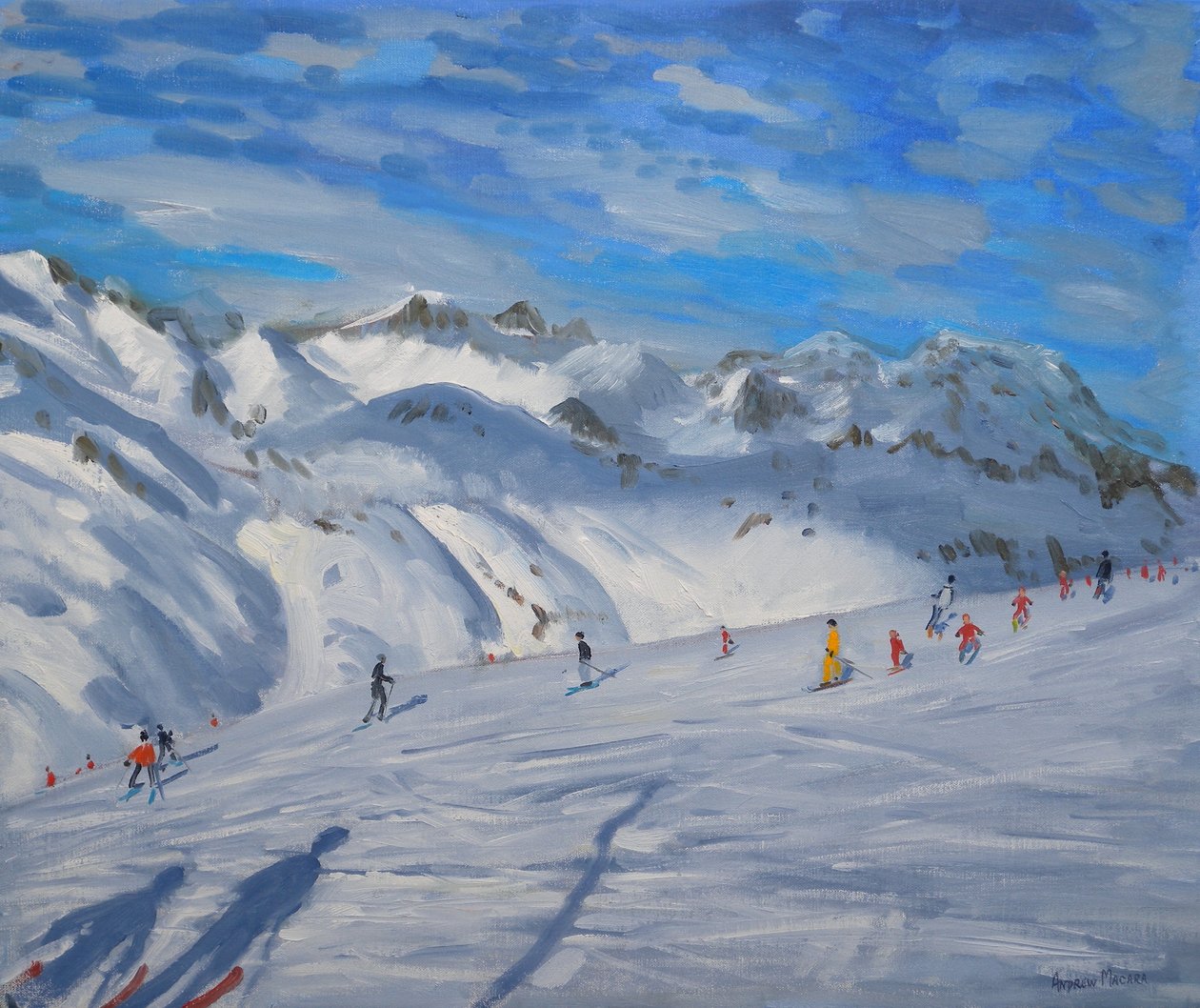 Fjelltopper, Tignes, 2009 av Andrew Macara