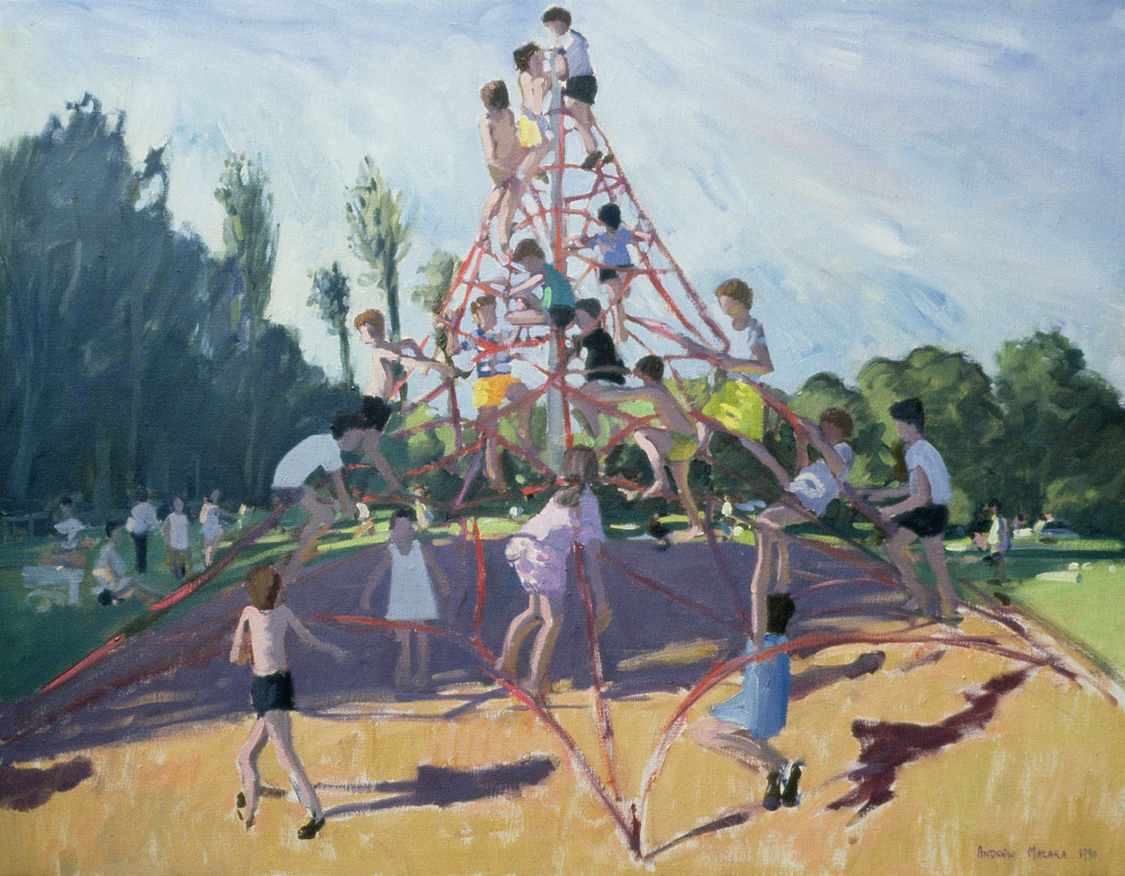 Mundy Playground, Markeaton; Derby, 1990 av Andrew Macara
