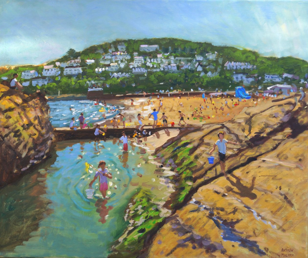 Sjøbasseng, Looe, 2013, av Andrew Macara