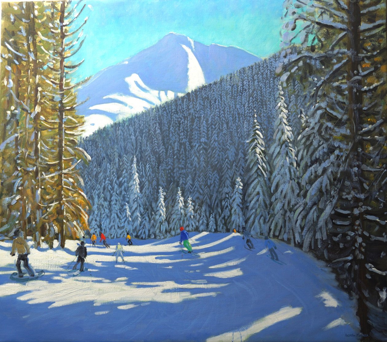 Ski, Beauregard La Clusaz, 2012 av Andrew Macara