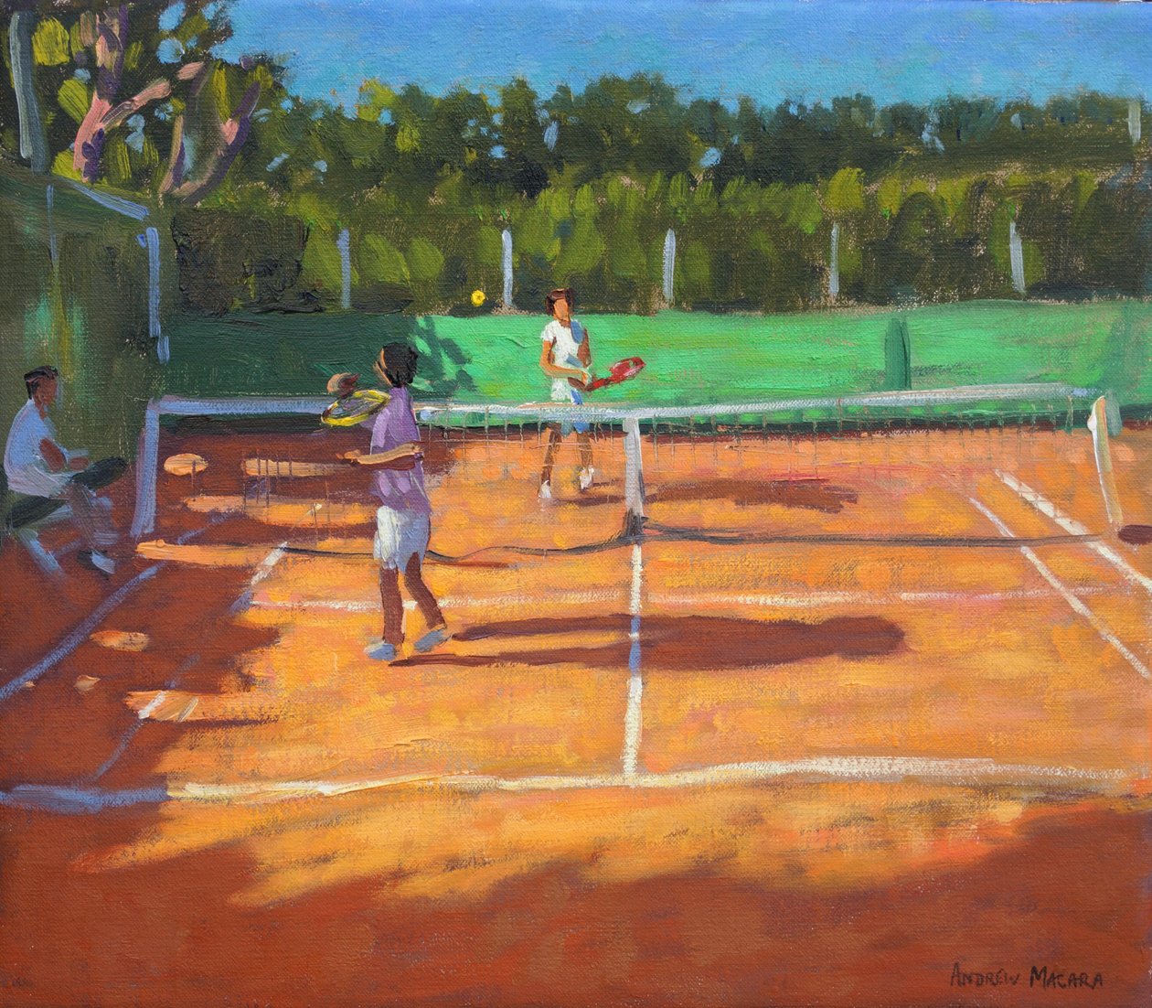 Tennistrening, Cap d