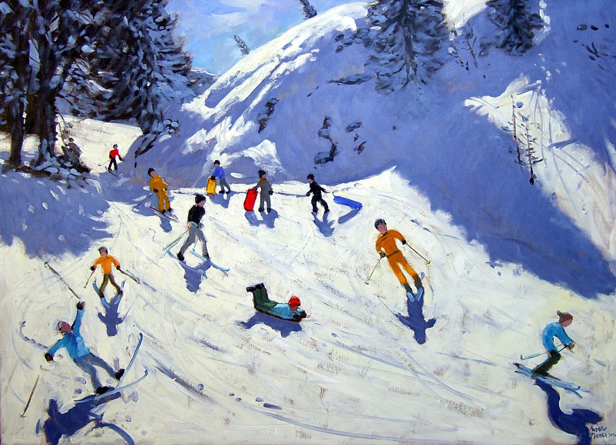 The Gully, Belle Plagne, 2004 av Andrew Macara