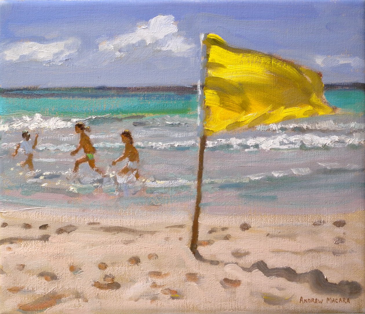 Gult flagg, Barbados, 2010 av Andrew Macara