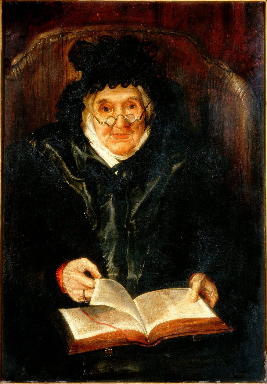 Portrett av en gammel dame, 1823 av Andrew Morton