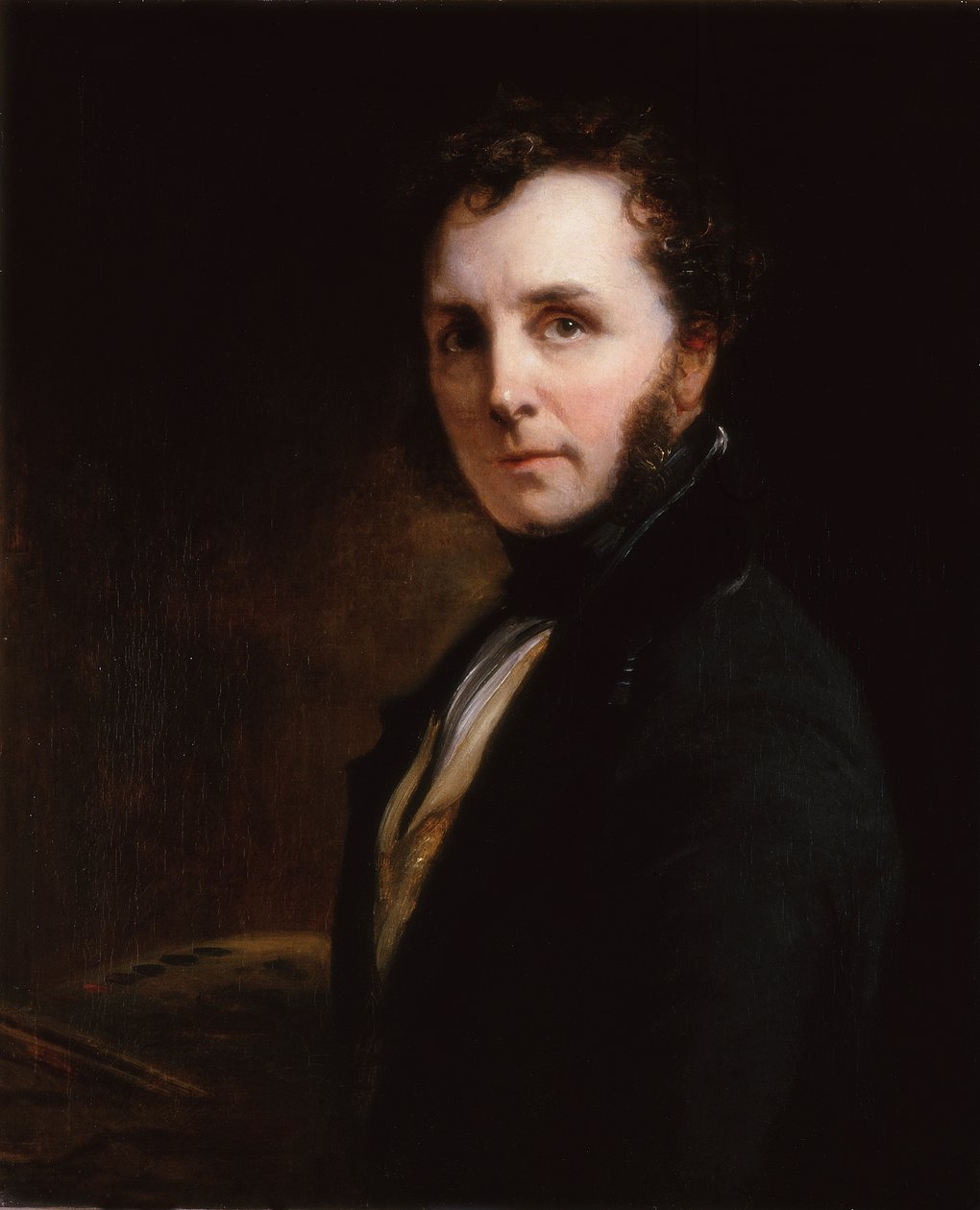 Selvportrett, ca. 1826-1828 av Andrew Morton