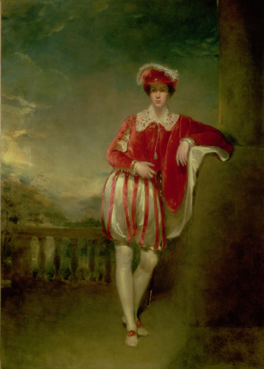 Skuespilleren William Henry West Betty (1791-1874) av Andrew Geddes