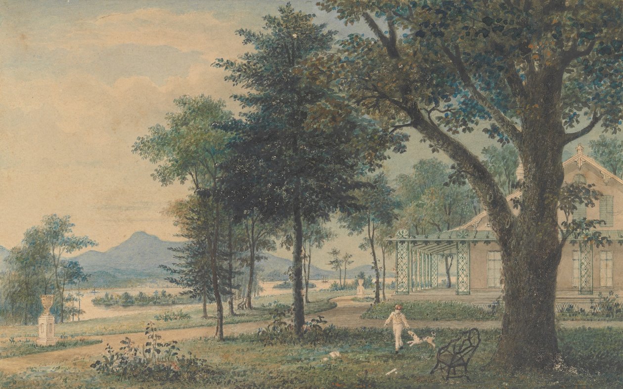 En avhandling om teori og praksis for landskapshagearbeid, 1841. av Andrew Jackson Downing