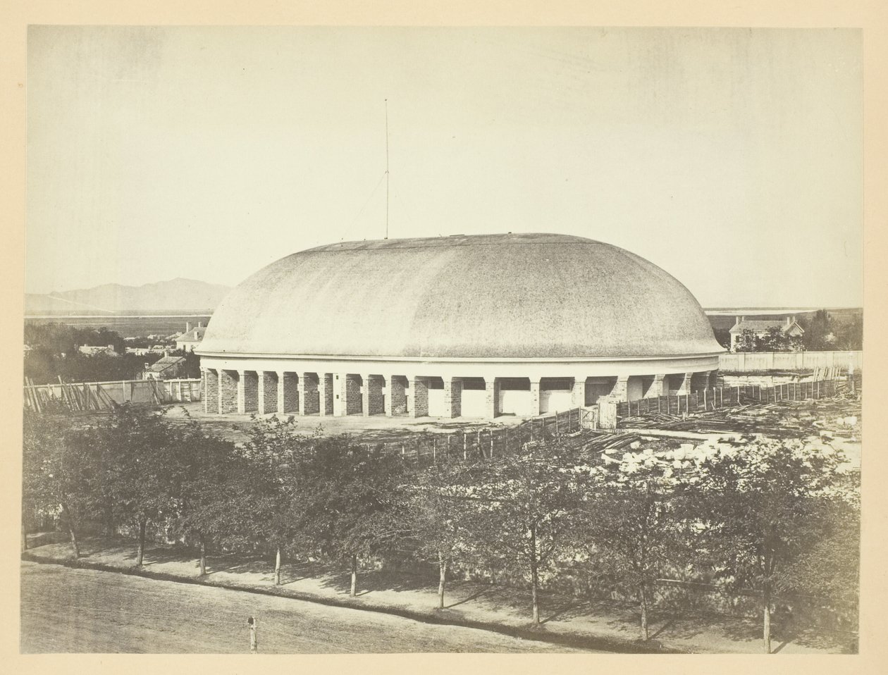 Great Mormon Tabernacle, Salt Lake City av Andrew Joseph Russell