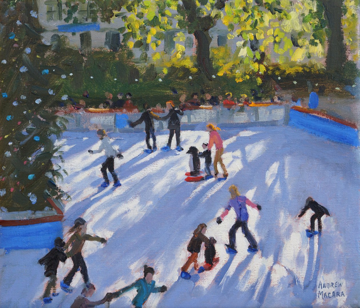 Skøyter, Naturhistorisk museum, 2014 av Andrew Macara