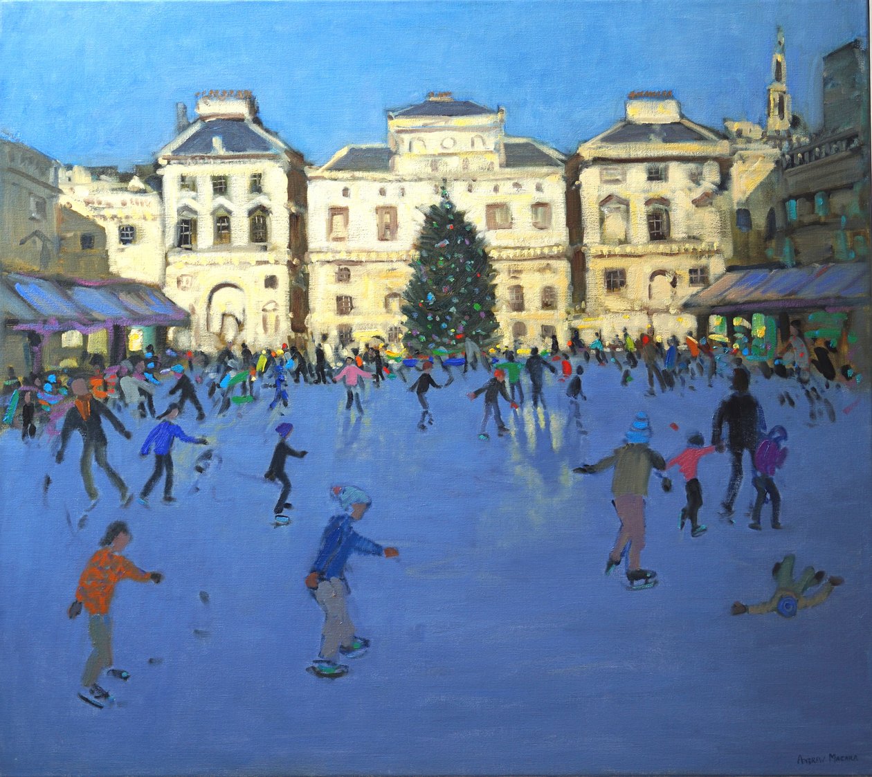 Skatere, Somerset House, 2012 av Andrew Macara
