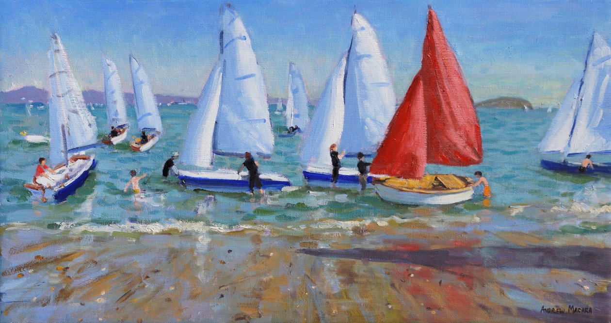 Sommerregatta, Abersoch, 2016, av Andrew Macara