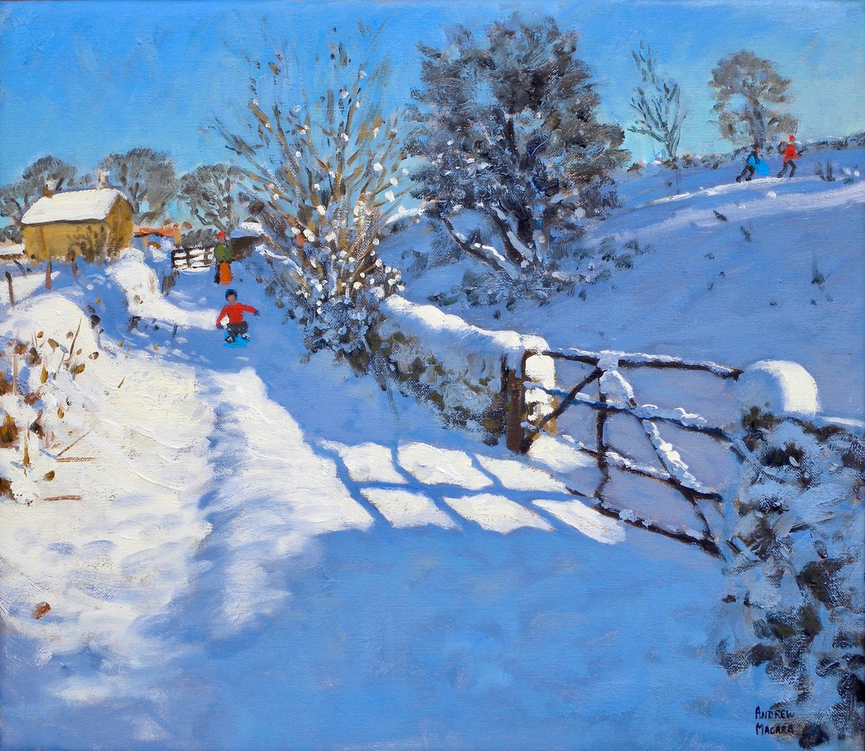 The Gate, Wash Lane, Wirksworth, Derbyshire, 2011, av Andrew Macara