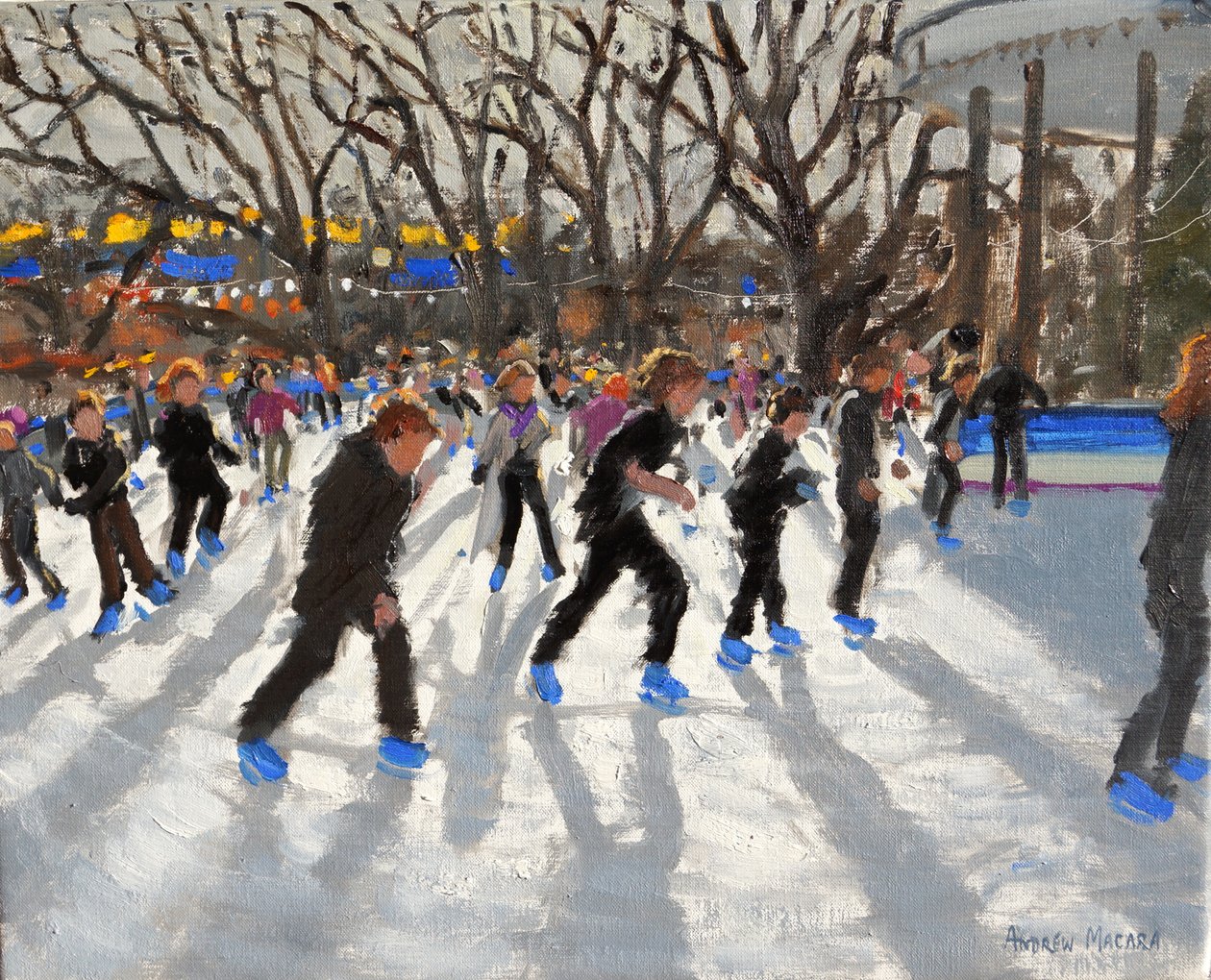Winter Wonderland, Hyde Park, London, 2015, av Andrew Macara
