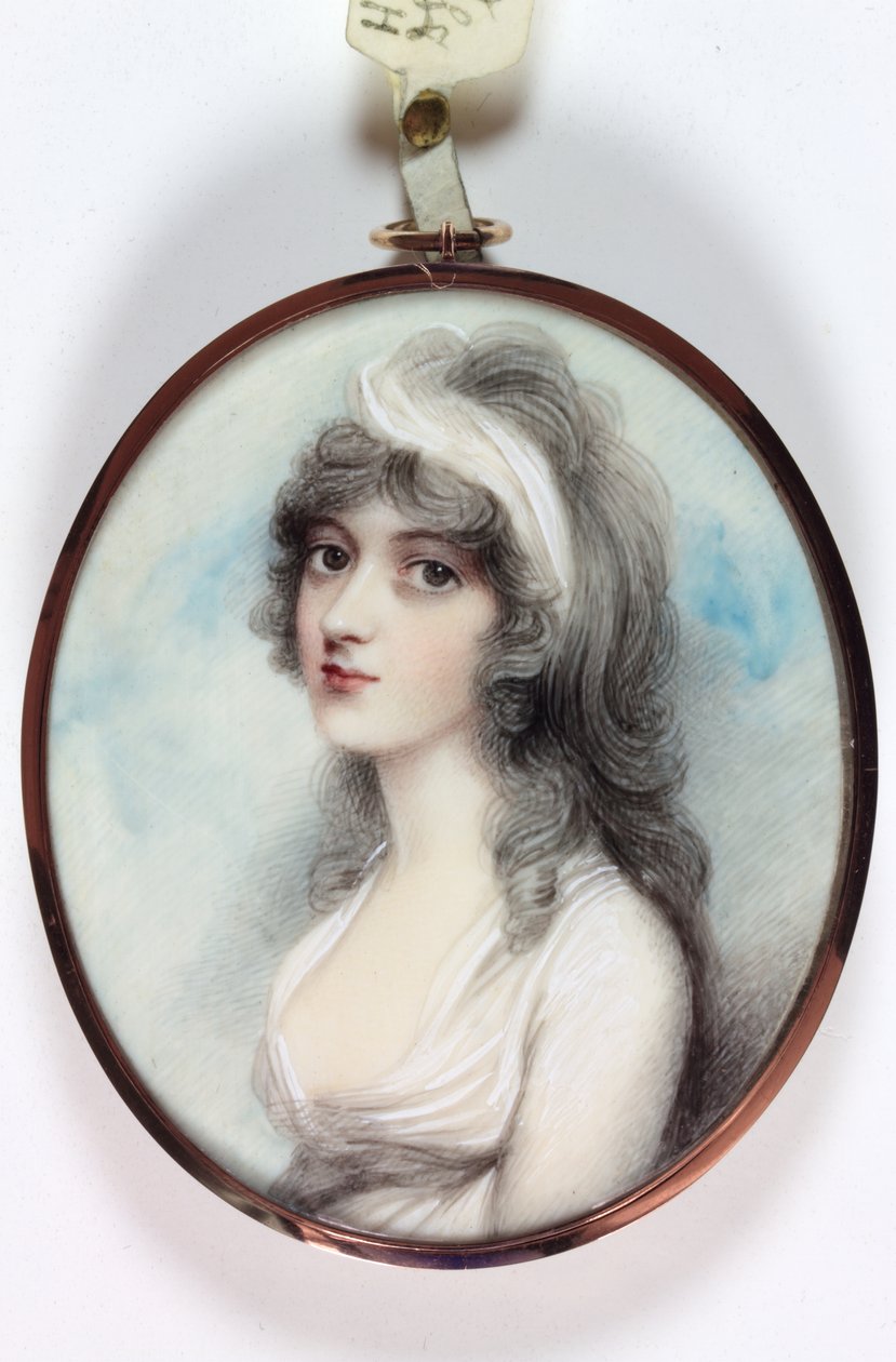 Henrietta Scott, Marchioness of Titchfield (emalje) (se også 3076184) av Andrew Plimer