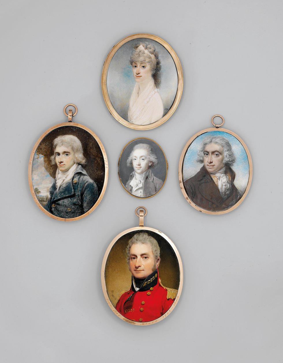 Miniatyr av Sir John Moore (akvarell) av Andrew Robertson