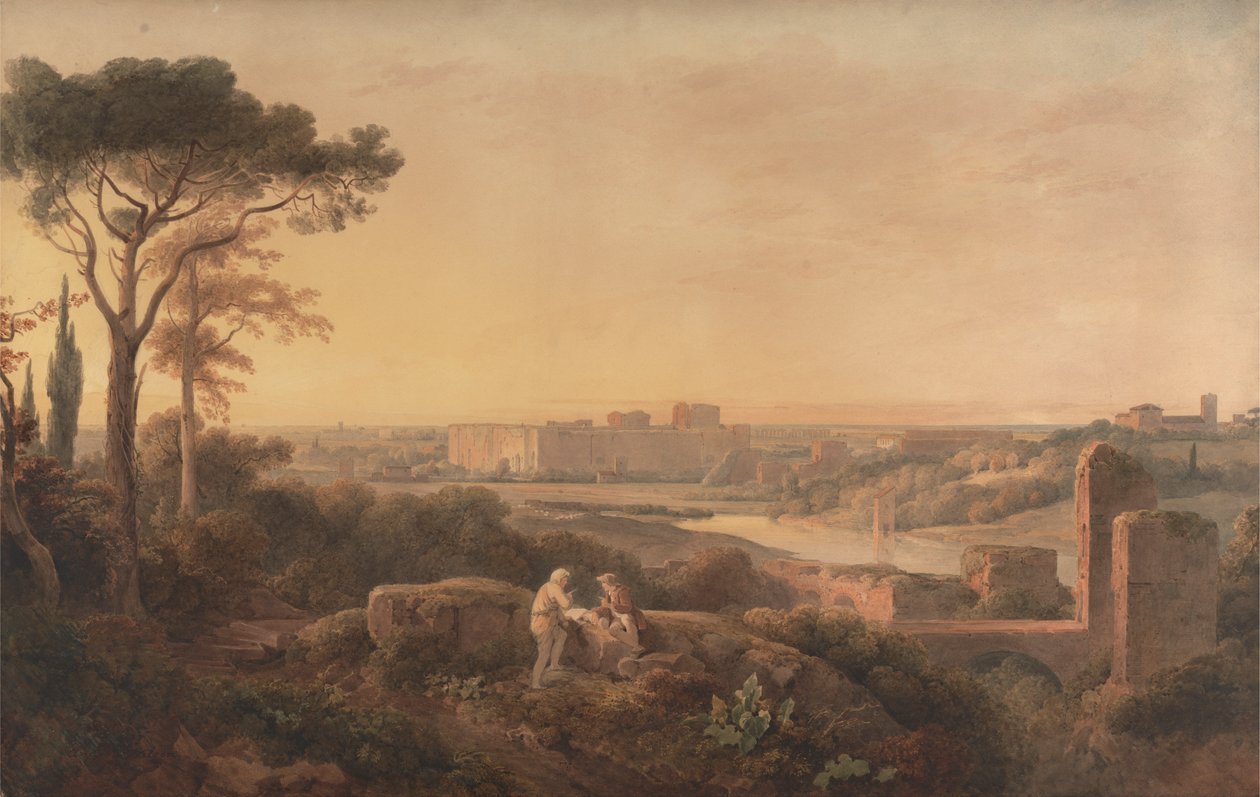 The Baths of Caracalla av Andrew Wilson